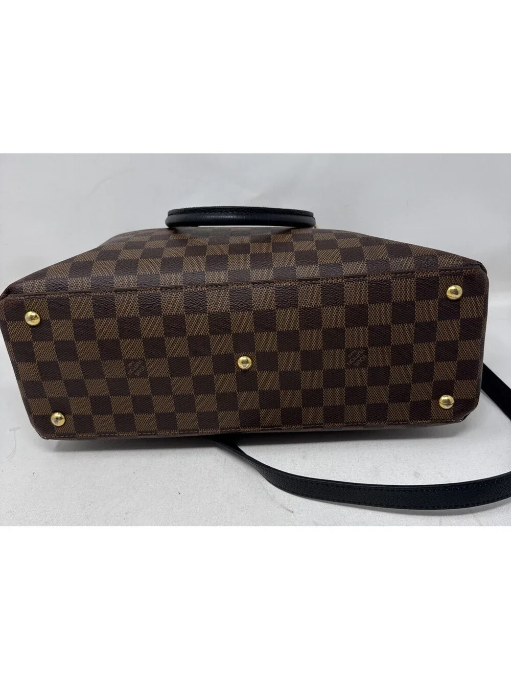 Louis Vuitton LV Riverside Damier Ebene  Top Handle Bag